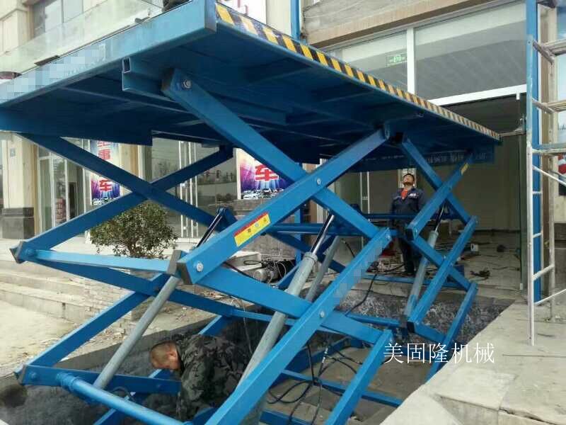 白山双跨式固定升降机厂家