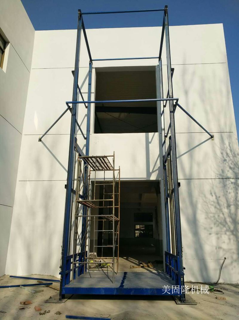 白山仓库专用导轨式升降货梯价格